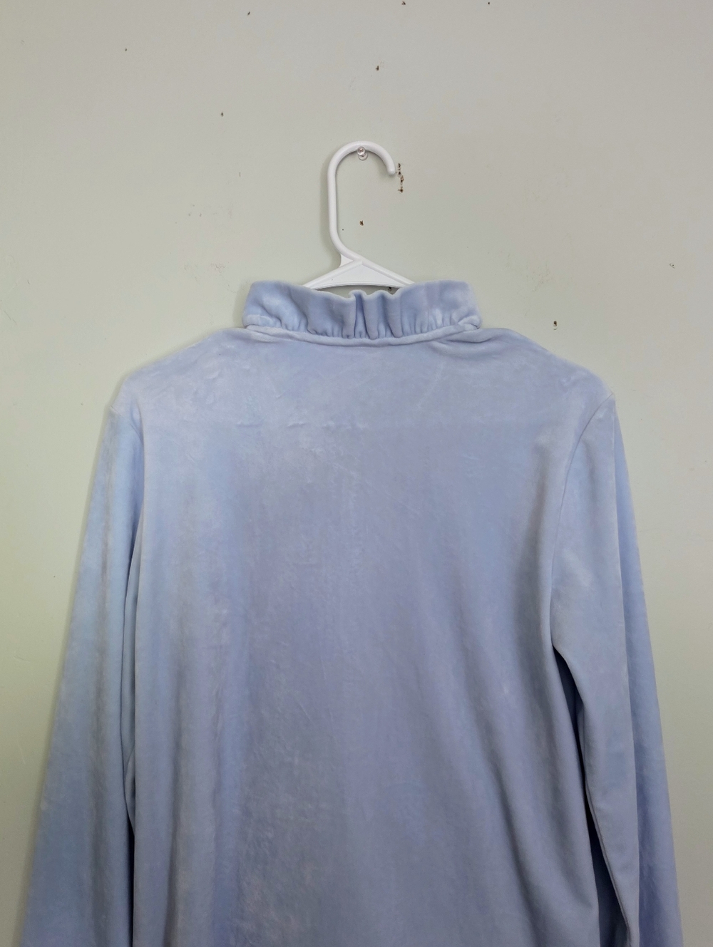 NWT Lilly Pulitzer Pale Blue Velour Jacket & Sweatpant Set - Picture 6 of 16